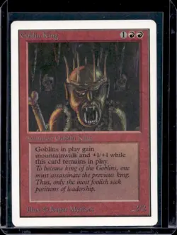 1994 Magic: The Gathering Revised Edition Goblin King #NNO - Image 1