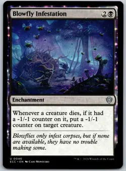 Blowfly Infestation U Commander: Lorwyn Eclipsed 46 NM - Image 1