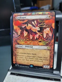 Lorwyn Eclipsed Lavaleaper 0318, NM, Showcase, Non-Foil, Ships Quickly - Image 2