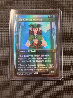 Magic the Gathering: Leaf-Crowned Visionary SPG English Full Art - Image 1