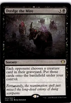 Magic The Gathering Dredge the Mire Rare #43 - Image 1