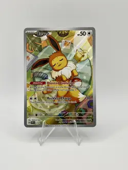 Pokemon Eevee 173 Black Star Promo Prismatic Evolutions Near Mint NM Condition - Image 1