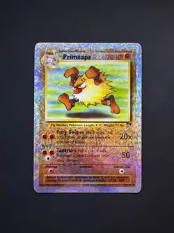 Primeape 59/110 Pokemon Legendary Collection Reverse Holo Lightly Played LP 2002 - Image 1