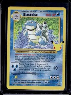 2021 Pokemon SWSH Celebrations Blastoise Classic Collection #2/102 - Image 1