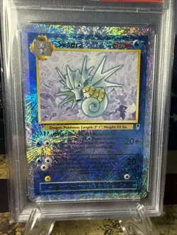 Seadra 63/110 Legendary Collection Reverse Holo 2002 Pokemon PSA 7 - Image 2
