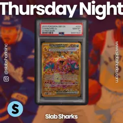 2023 POKEMON SV OBSIDIAN FLAMES OBF EN #228/197 CHARIZARD EX HYPER RARE PSA 10 - Image 1