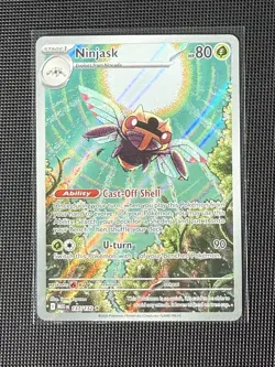 Pokemon: Ninjask - 137/132 - ME01: Mega Evolution (MEG) Holo Illustration Rare - Image 1