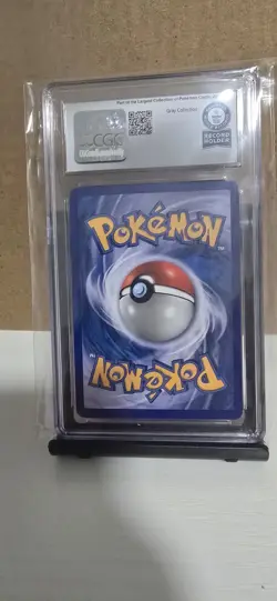 Pokemon CGC WORLD RECORD BREAKS - 2009 Growlithe 63/111 English Rising Rivals - Image 2