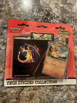 Pokemon TCG Ascended Heroes Sticker Tech Collection Charmander - Image 1