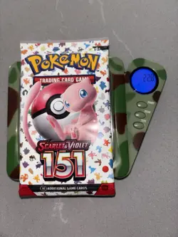 22.8g! HEAVY Pokemon TCG Scarlet & Violet POKEMON 151 Booster Pack From ETB - Image 1