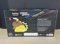POKEMON CROWN ZENITH PIKACHU VMAX PREMIUM COLLECTION BOX SEALED - Image 2