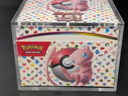 Pokemon 151 SV3.5 Booster Bundle Display Factory Sealed Case W/Acrylic Case - Image 5