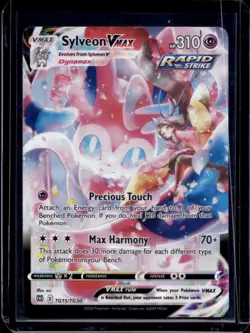 2022 Pokemon SWSH Brilliant Stars Sylveon VMAX Trainer Gallery #TG15/TG30 - Image 1