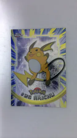 2000 Pokemon Topps Chrome Series 1 Raichu #26 - Image 1