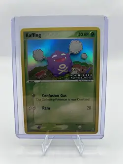 Koffing 72/113 Delta Species Stamped Reverse Holo Pokemon LP - Image 1