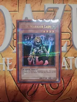 D.D. Warrior Lady HL06-EN003 Parallel Ultra Rare NM Yugioh - Image 1
