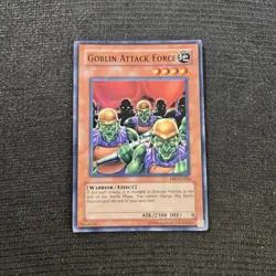 Yu-Gi-Oh! TCG Goblin Attack Force Super Rare Card DB1-EN202 - Image 1