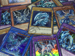 Yugioh PREMIUM BLUE-EYES WHITE DRAGONS COLLECTION LOT! ALL HOLOGR! + Bonus - Image 1