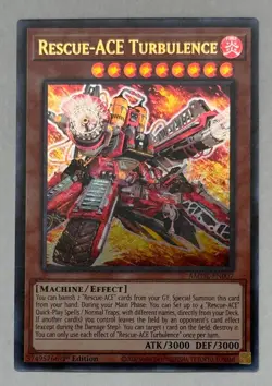 Yu-Gi-Oh! Rescue-ACE Turbulence (AMDE-EN007) - Ultra Rare - Image 1