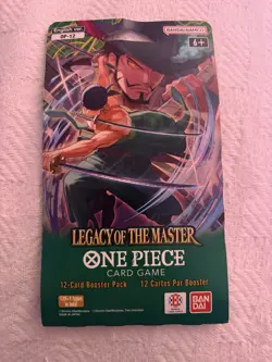 Legacy of The Master Booster Pack One Piece Card Game OP-12 English OP12 Sealed - Image 1