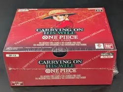 Auction #1 One Piece TCG OP-13 Carrying On His Will Booster Box SEALED - Image 5