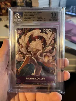 2023 One Piece Monkey D Luffy 1st Anniversary Tournament Winner BGS 10 - Image 1