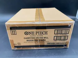 One Piece Card Game OP-13 Carrying On His Will Booster Box Case SEALED English - Image 1