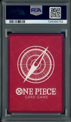2024 One Piece OP06 EN Alternate Art #001 Uta PSA 10 GEM MINT - Image 2