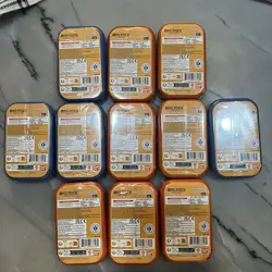 One Piece Tin Pack Set Vol.2 OP-13 Bandai English Lot Of 11 Tins! Art set x2 - Image 2