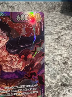 Monkey.D.Luffy ST10-002 SR Leader Three Captains Holo Foil One Piece TCG - Image 4