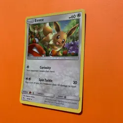 Eevee Holo Rare 48/68 NM - Hidden Fates - Pokemon Card TCG - Near Mint - Image 3