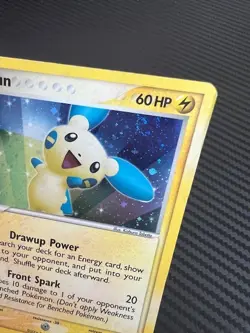 Pokemon TCG Minun EX Trainer Kit 2 6/12 Holo With SWIRL Common MP/HP - Image 3