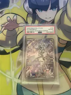 Pokemon TCG N's Reshiram Stamped Illustration Rare Promo Card 167/159 PSA 8 NM - Image 1