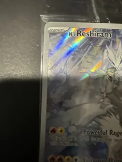 N's Reshiram Stamped Illustration Rare Promo Card 167/159 Pokemon TCG Sealed - Image 2
