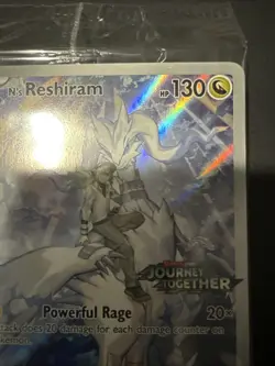 N's Reshiram Stamped Illustration Rare Promo Card 167/159 Pokemon TCG Sealed - Image 3