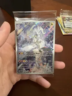 Pokemon TCG N's Reshiram Card 167/159 Stamped Illustration Rare Promo - Image 1