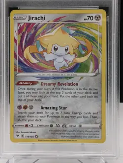 Jirachi Amazing Rare - PSA 10 - 119/185 - Vivid Voltage Graded Pokemon Card 2020 - Image 2