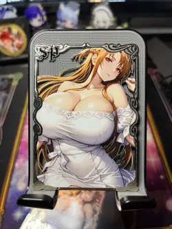 Goddess Story Metal Card Serialized Anime Waifu Anime Asuka Random Serial - Image 1