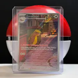 Gumshoos 153/132 Mega Evolution Illustration Rare Pokemon Card NM - Image 1