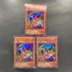 NM 3 card Dark Magician Girl P4-01 Ultra Rare YuGiOh 690 - Image 1