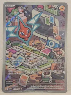 Rotom - 197/182 SV10: Destined Rivals NM Pokemon Card TCG near mint - Image 1