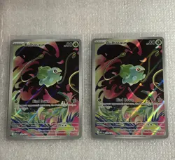 2 Pokemon TCG Mega Evolutions Cards Bulbasaur 133/132 - Image 1