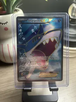 Pokemon TCG Sharpedo EX Full Art Holo Card 152/160 XY-Primal Clash - Image 1
