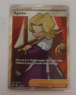 Agatha (Full Art) 186/198 Swsh06: Sword & Shield - Chilling Reign Holo NM Rare - Image 1