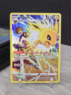 Pokemon Card TCG Jolteon TG04/TG30 Brilliant Stars 2022 Trainer Gallery Holo NM - Image 3