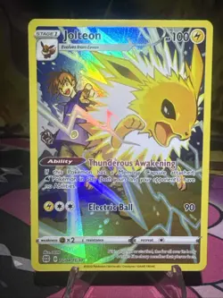 Jolteon TG04/TG30 Swsh09: Brilliant Stars Trainer Gallery Holo - Pokemon TCG NM - Image 1