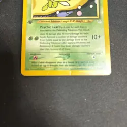Celebi 1st Edition Neo Revelation Pokemon Card 16/64 Non-Holo TCG Vintage - Image 3