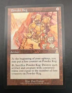 Powder Keg Urza's Destiny MTG Regular Lightly Played - Image 1