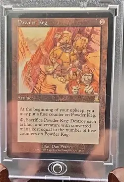 Powder Keg Urza's Destiny MTG Regular Lightly Played - Image 3