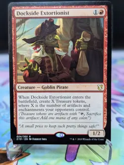 MTG Commander 2019- Dockside Extortionist 024 Regular - Image 1